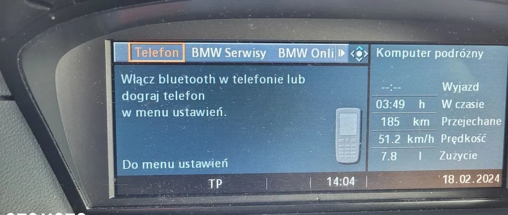 BMW Seria 5 cena 31000 przebieg: 339000, rok produkcji 2008 z Bełchatów małe 562